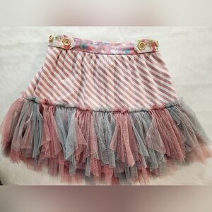 Matilda Jane tulle bottom little girls skirt size 8 VGUC